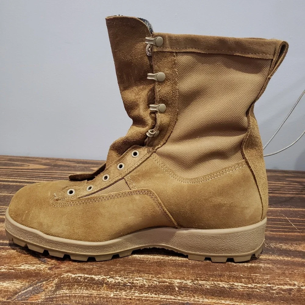 McRae Combat Boots Men 13W 18-D-1034 Tan Like New Tactical Vibram Desert US Army